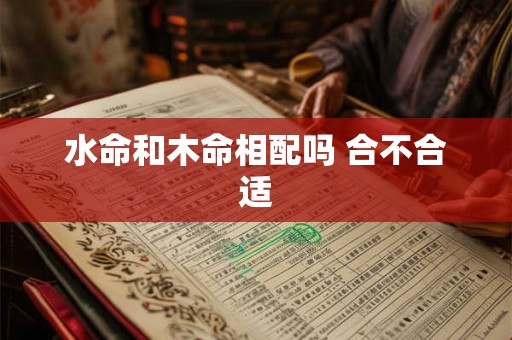 水命和木命相配吗 合不合适