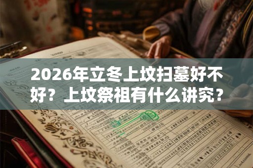 2026年立冬上坟扫墓好不好？上坟祭祖有什么讲究？