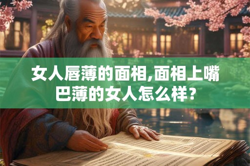 女人唇薄的面相,面相上嘴巴薄的女人怎么样？
