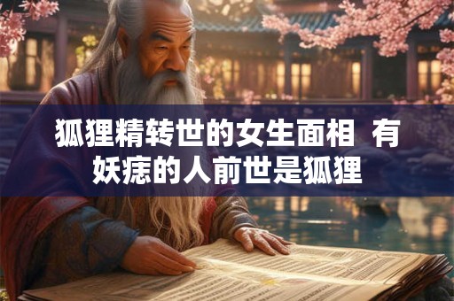 狐狸精转世的女生面相  有妖痣的人前世是狐狸
