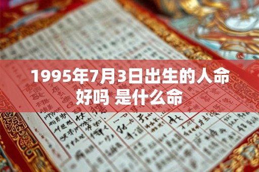 1995年7月3日出生的人命好吗 是什么命