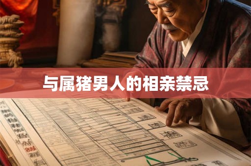 与属猪男人的相亲禁忌