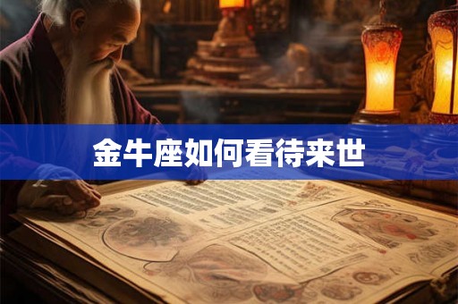 金牛座如何看待来世