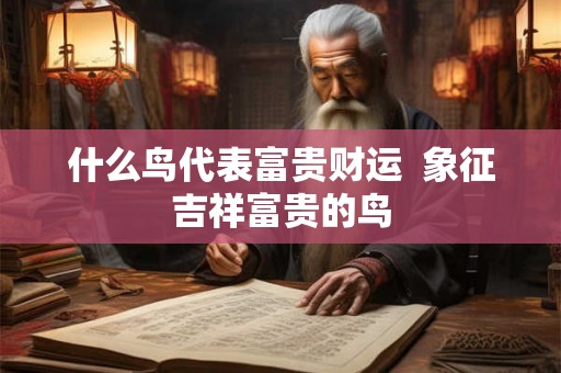 什么鸟代表富贵财运 象征吉祥富贵的鸟 什么鸟代表富贵财运 象征吉祥富贵的鸟