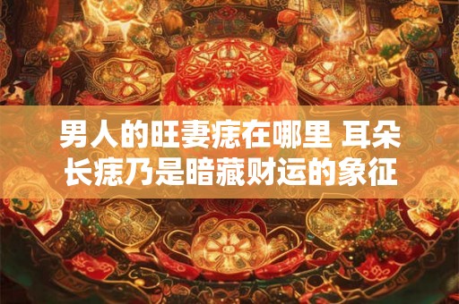 男人的旺妻痣在哪里 耳朵长痣乃是暗藏财运的象征 男人的旺妻痣在哪里 耳朵长痣乃是暗藏财运的象征