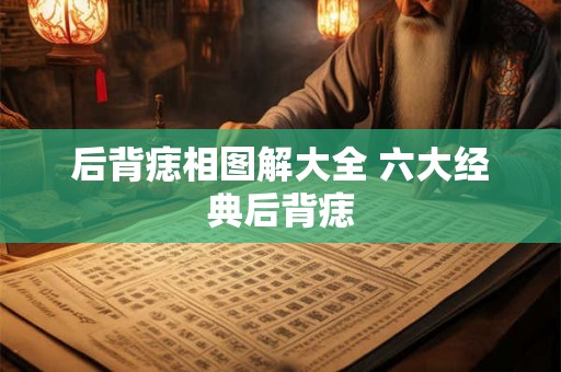后背痣相图解大全 六大经典后背痣