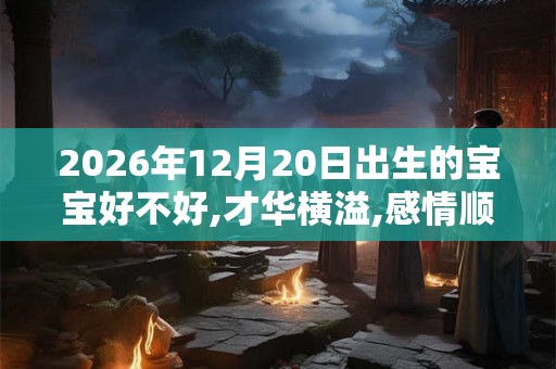 2026年12月20日出生的宝宝好不好,才华横溢,感情顺畅