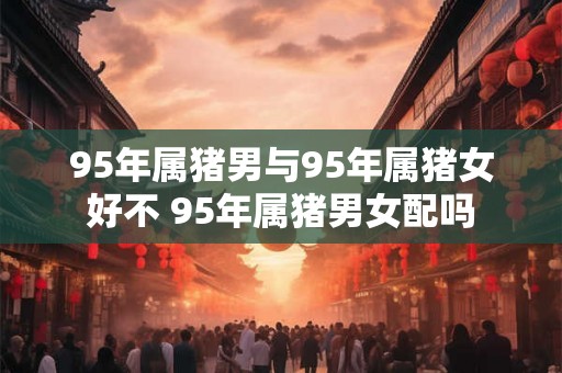 95年属猪男与95年属猪女好不 95年属猪男女配吗