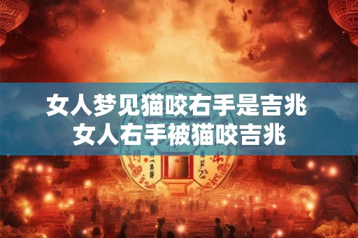 女人梦见猫咬右手是吉兆 女人右手被猫咬吉兆