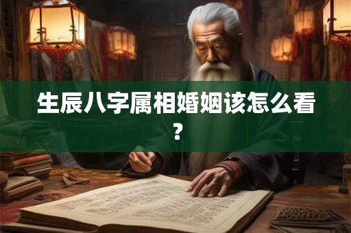 生辰八字属相婚姻该怎么看？