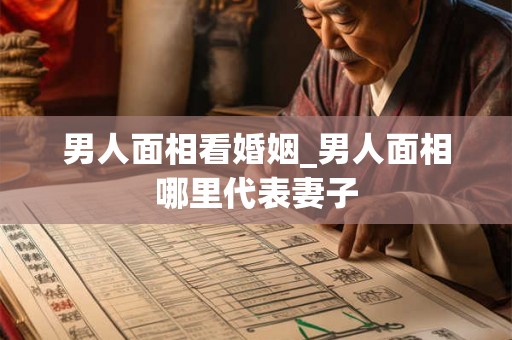 男人面相看婚姻_男人面相哪里代表妻子