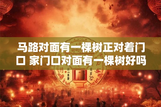 马路对面有一棵树正对着门口 家门口对面有一棵树好吗