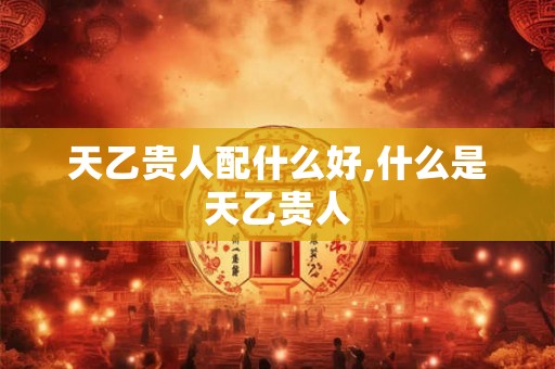 天乙贵人配什么好,什么是天乙贵人