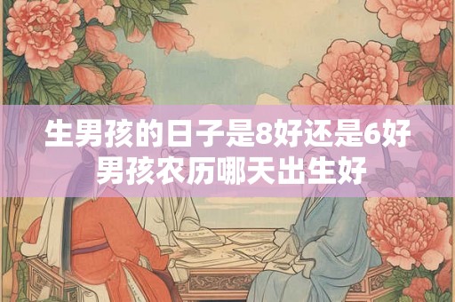 生男孩的日子是8好还是6好 男孩农历哪天出生好