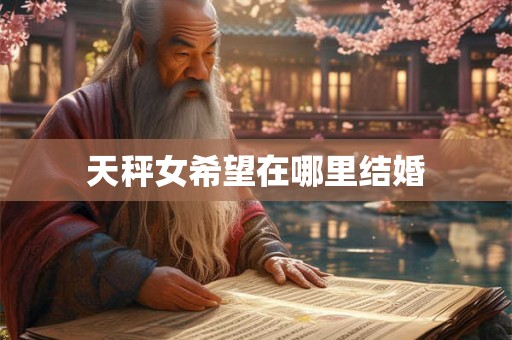 天秤女希望在哪里结婚