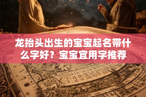 龙抬头出生的宝宝起名带什么字好？宝宝宜用字推荐