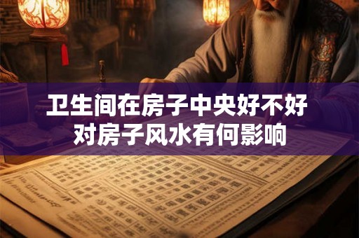 卫生间在房子中央好不好 对房子风水有何影响 卫生间在房子中央好不好 对房子风水有何影响