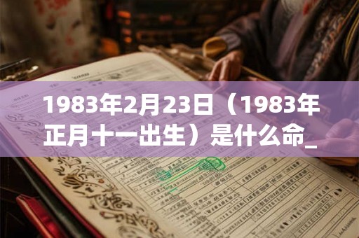 1983年2月23日（1983年正月十一出生）是什么命_命运如何