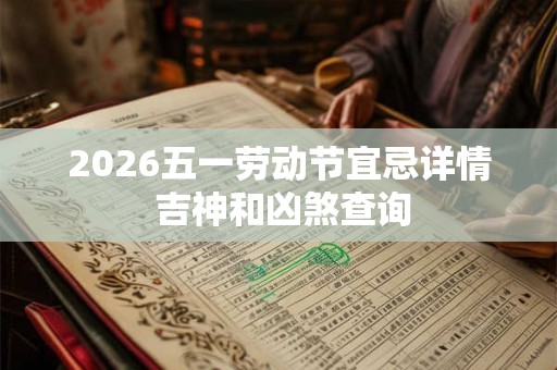 2026五一劳动节宜忌详情 吉神和凶煞查询 2026五一劳动节宜忌详情 吉神和凶煞查询