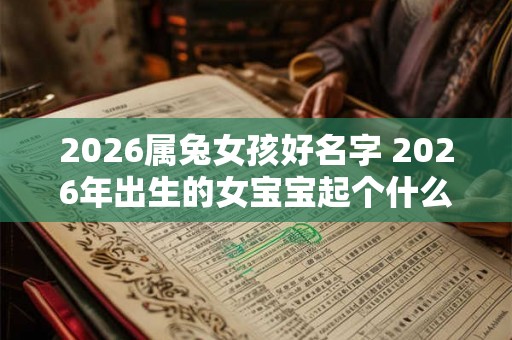 2026属兔女孩好名字 2026年出生的女宝宝起个什么好听的兔子名字