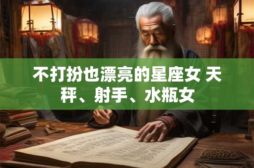不打扮也漂亮的星座女 天秤、射手、水瓶女 不打扮也漂亮的星座女 天秤、射手、水瓶女