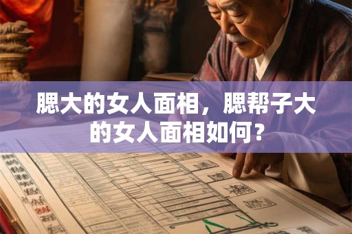 腮大的女人面相，腮帮子大的女人面相如何？