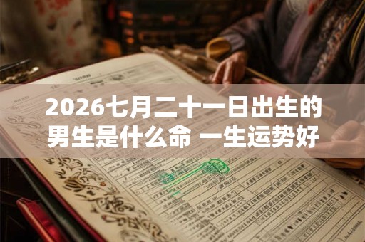 2026七月二十一日出生的男生是什么命 一生运势好吗