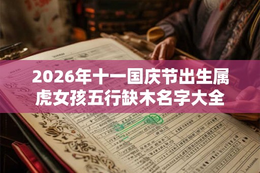 2026年十一国庆节出生属虎女孩五行缺木名字大全