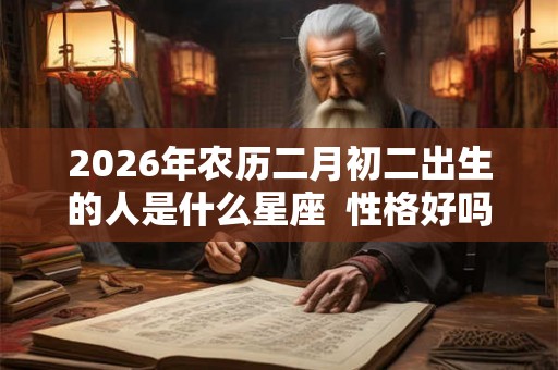 2026年农历二月初二出生的人是什么星座  性格好吗