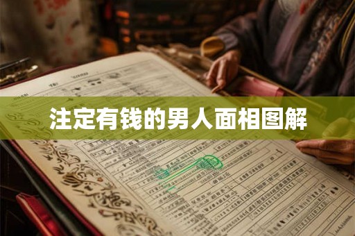 注定有钱的男人面相图解