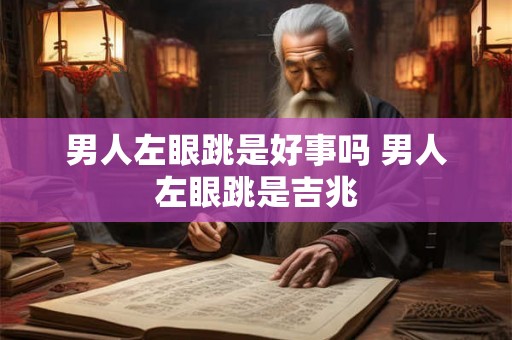 男人左眼跳是好事吗 男人左眼跳是吉兆 男人左眼跳是好事吗 男人左眼跳是吉兆