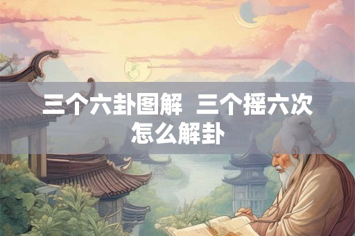 三个六卦图解 三个摇六次怎么解卦 三个六卦图解 三个摇六次怎么解卦