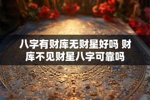 八字有财库无财星好吗 财库不见财星八字可靠吗