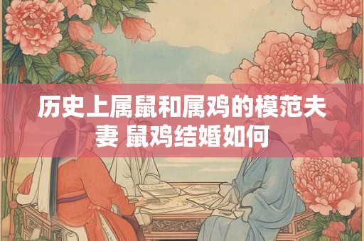 历史上属鼠和属鸡的模范夫妻 鼠鸡结婚如何