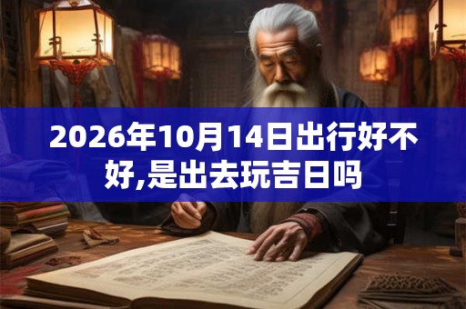 2026年10月14日出行好不好,是出去玩吉日吗
