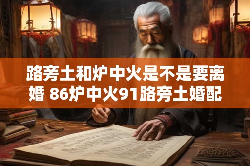路旁土和炉中火是不是要离婚 86炉中火91路旁土婚配