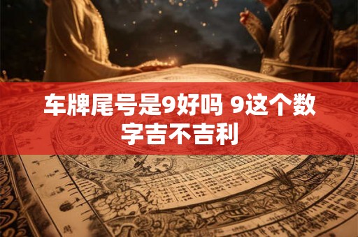 车牌尾号是9好吗 9这个数字吉不吉利