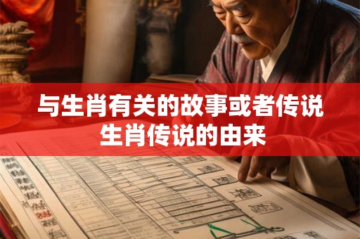与生肖有关的故事或者传说 生肖传说的由来