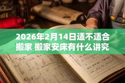 2026年2月14日适不适合搬家 搬家安床有什么讲究