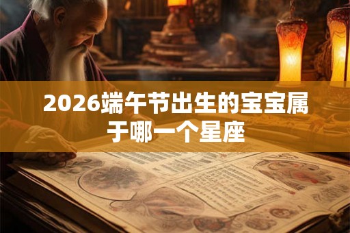 2026端午节出生的宝宝属于哪一个星座