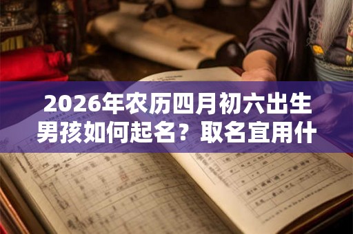 2026年农历四月初六出生男孩如何起名？取名宜用什么字？