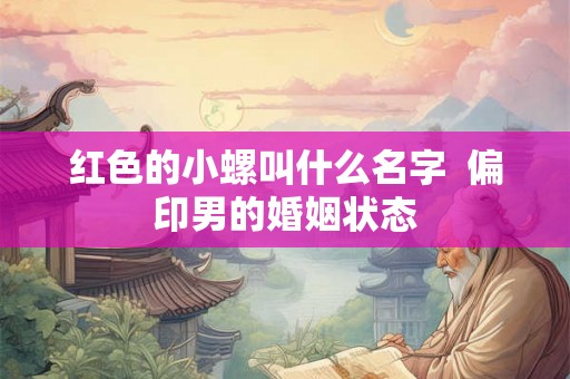 红色的小螺叫什么名字 偏印男的婚姻状态 红色的小螺叫什么名字 偏印男的婚姻状态