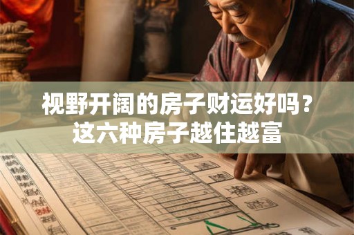 视野开阔的房子财运好吗？这六种房子越住越富