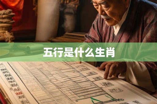 五行是什么生肖