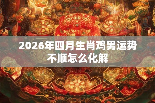2026年四月生肖鸡男运势不顺怎么化解