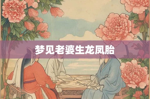 梦见老婆生龙凤胎