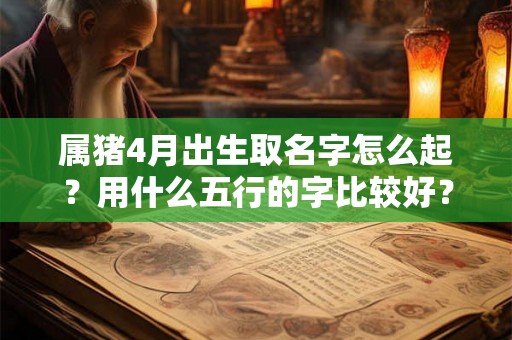 属猪4月出生取名字怎么起?用什么五行的字比较好? 属猪4月出生取名字怎么起?用什么五行的字比较好?
