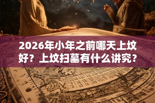 2026年小年之前哪天上坟好？上坟扫墓有什么讲究？