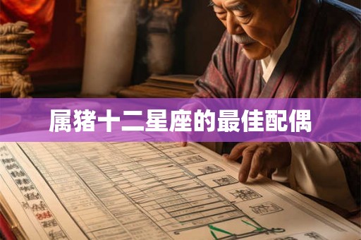 属猪十二星座的最佳配偶