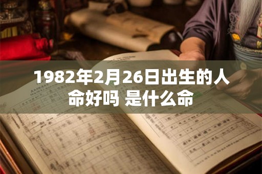 1982年2月26日出生的人命好吗 是什么命